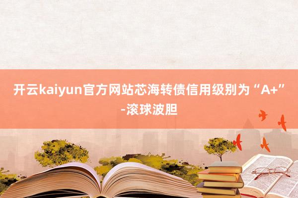 开云kaiyun官方网站芯海转债信用级别为“A+”-滚球波胆